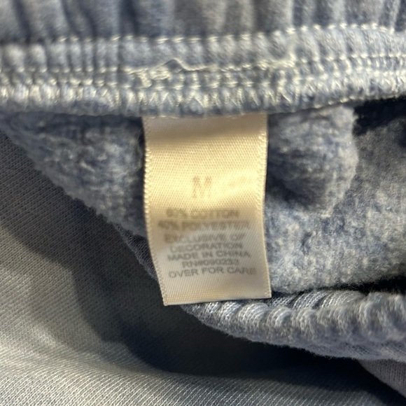 Playboy by Pacsun Blue Tie-Dyed Sweatpants, Size Medium - Picture 8 of 9